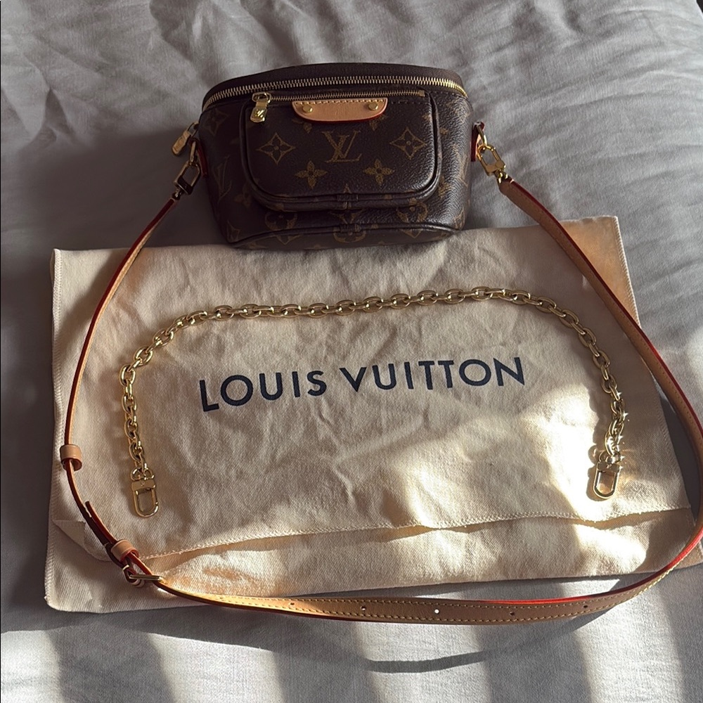 Louis Vuitton Brown Monogram Mini Bum Bag